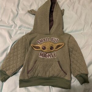 Star Wars Yoda hoodie 2T